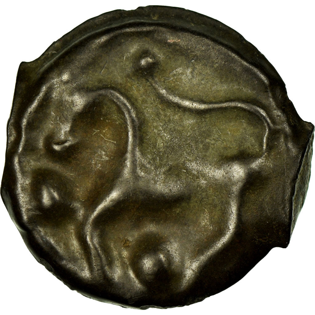 Coin, Senones, Potin, AU(50-53), Potin, Latour:7417