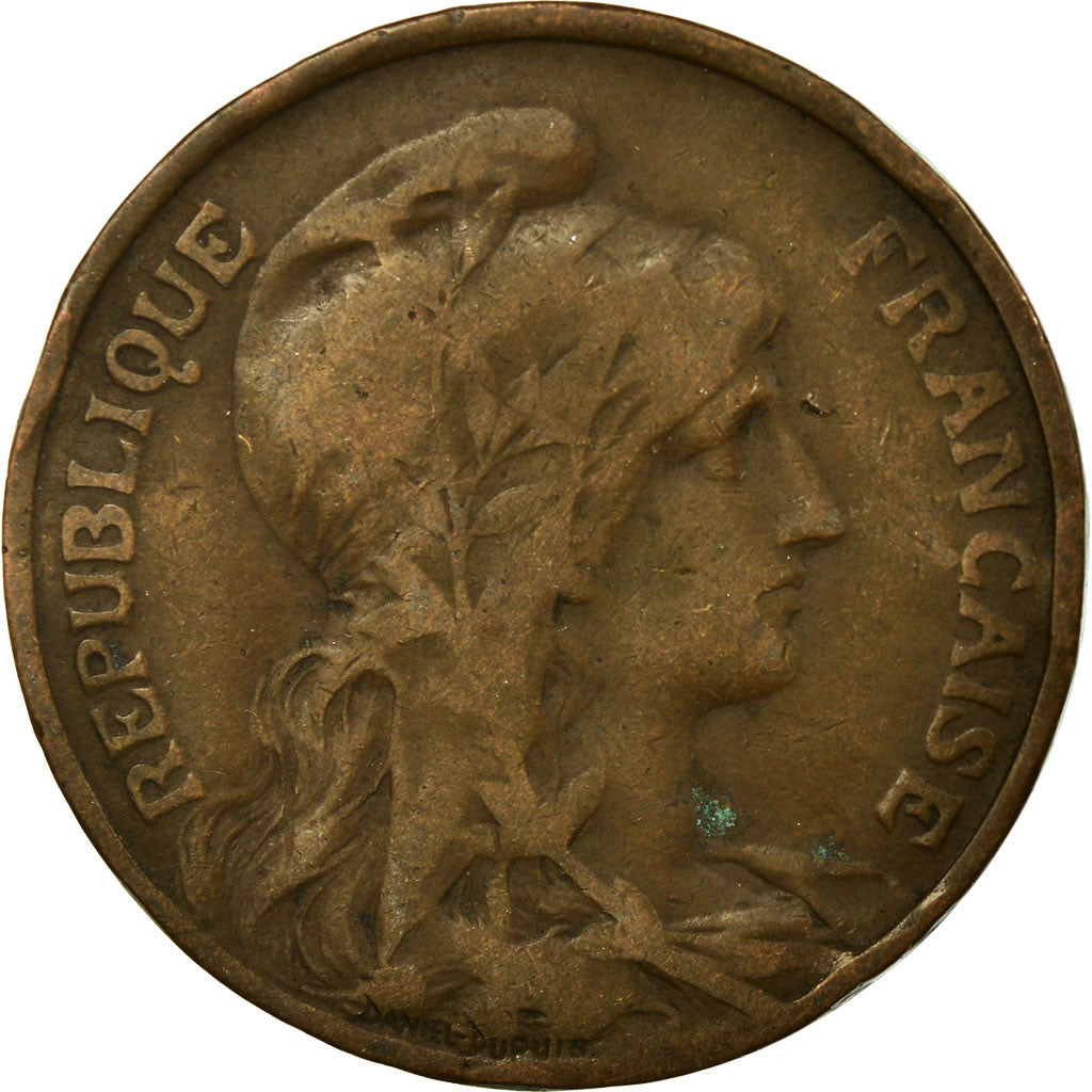 Coin, France, Dupuis, 10 Centimes, 1904, Paris, VF(30-35), Bronze, KM:843