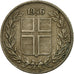 Munten, IJsland, 25 Aurar, 1946, FR+, Copper-nickel, KM:11