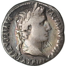 Augustus, Denarius, EF(40-45), Silver, Cohen #43, 3.50
