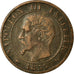 Coin, France, Napoleon III, Napoléon III, Centime, 1855, Lille, EF(40-45)