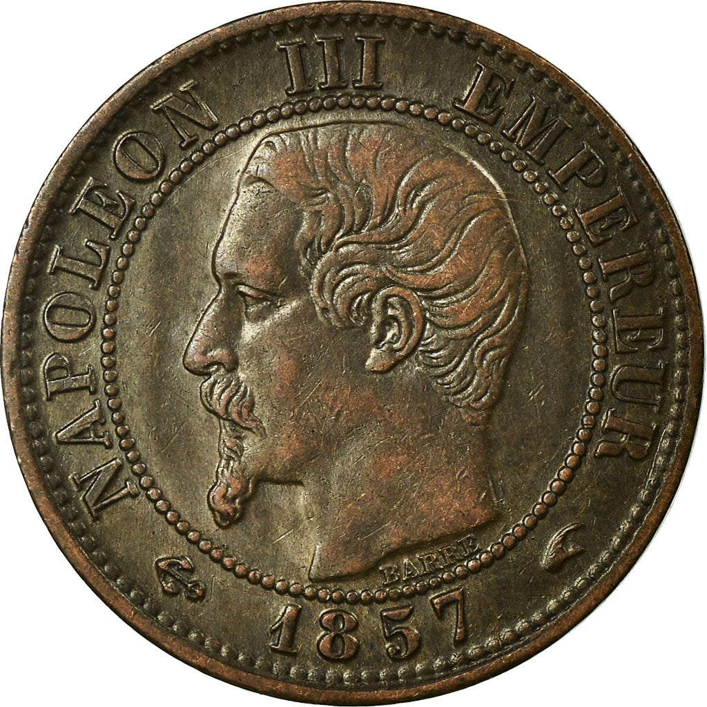 Munten, Frankrijk, Napoleon III, Napoléon III, Centime, 1857, Paris, ZF