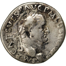 Vespasian, Denarius, MB+, Argento, Cohen:431