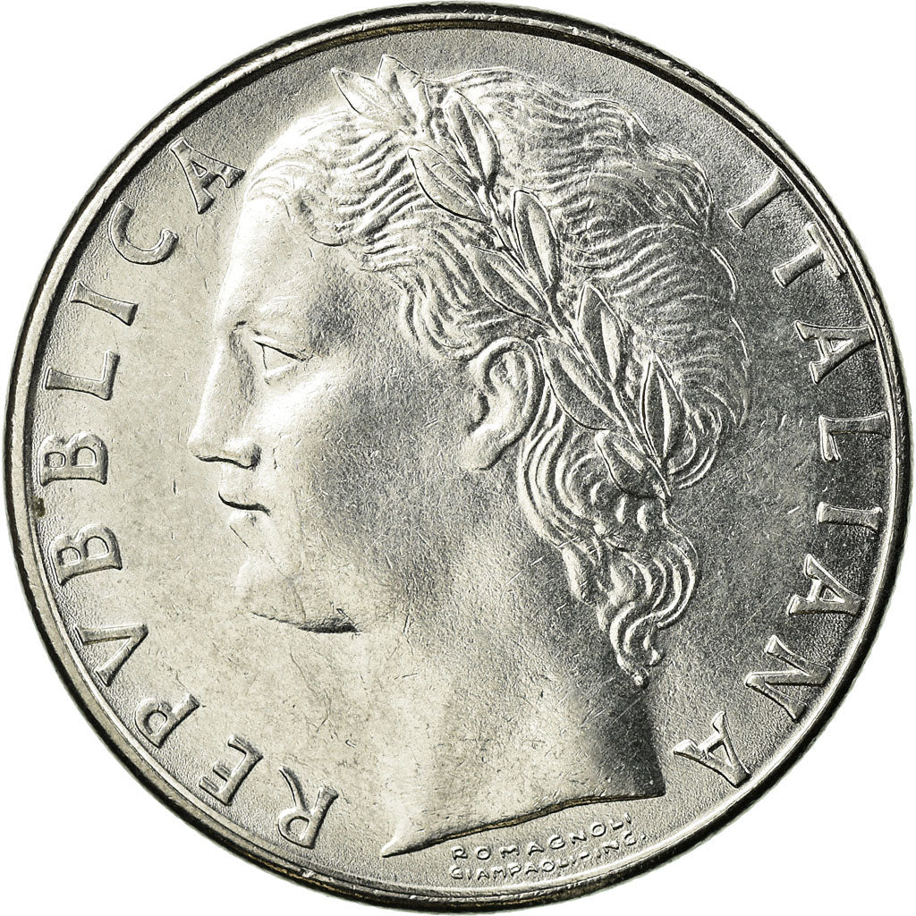 Moneda, Italia, 100 Lire, 1989, Rome, MBC, Acero inoxidable, KM:96.1