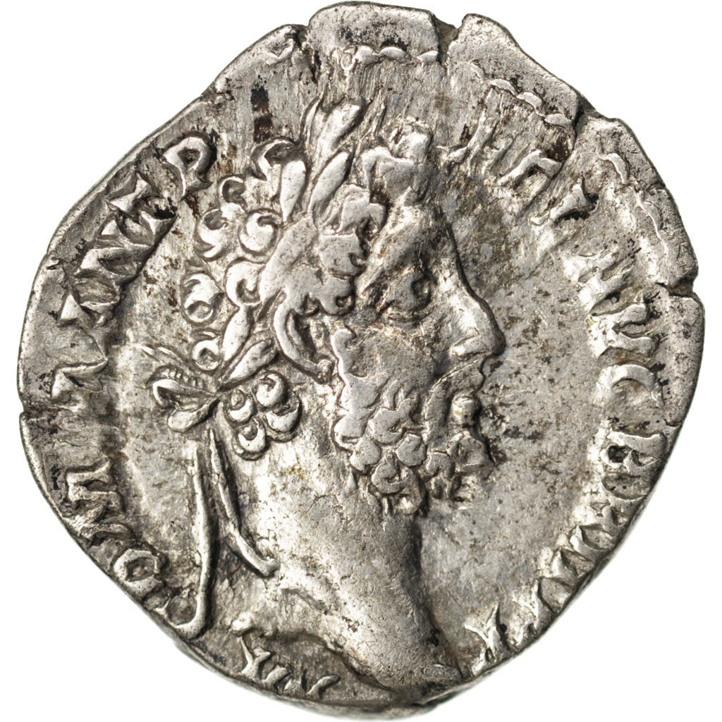 Commodus, Denarius, VF(30-35), Silver, RIC #219., 2.70