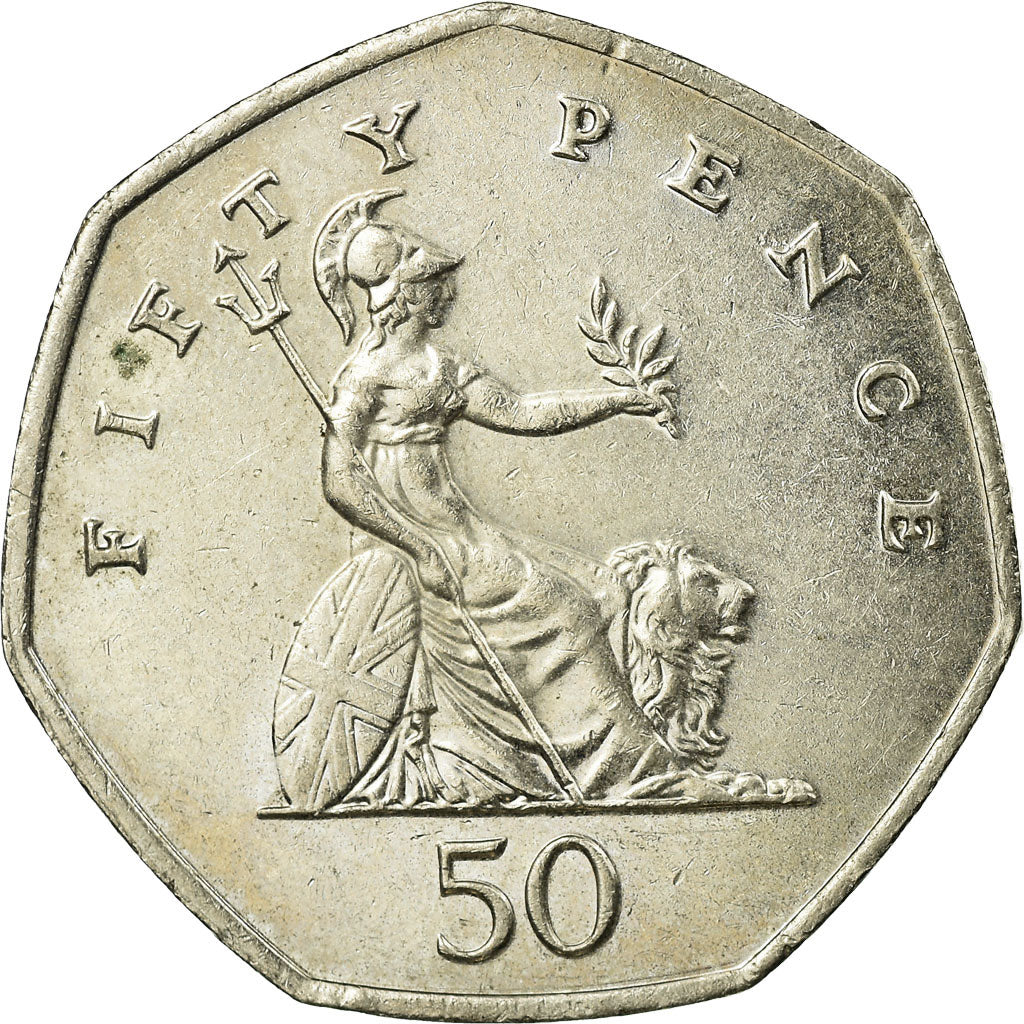 Münze, Großbritannien, Elizabeth II, 50 Pence, 2005, SS, Copper-nickel, KM:991