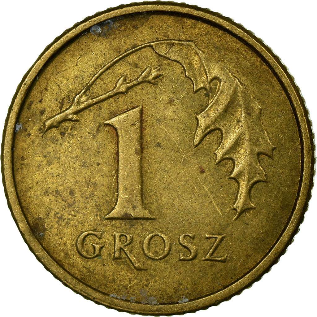 Moeda, Polónia, Grosz, 1992, Warsaw, VF(30-35), Latão, KM:276