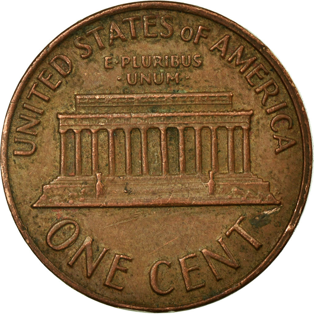 Coin, United States, Lincoln Cent, Cent, 1972, U.S. Mint, Philadelphia