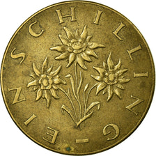 Coin, Austria, Schilling, 1966, VF(30-35), Aluminum-Bronze, KM:2886