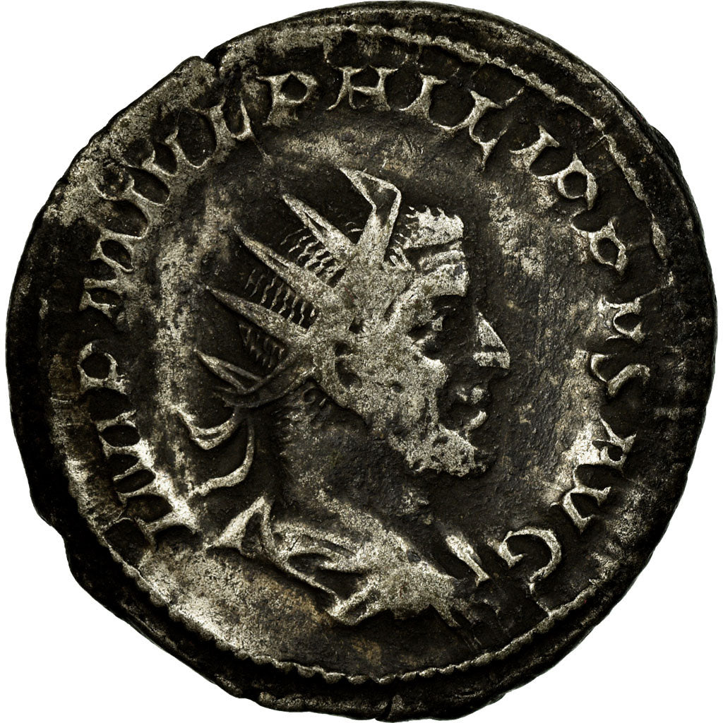 Coin, Philip I, Antoninianus, EF(40-45), Billon, Cohen:9