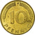 Moneta, Niemcy - RFN, 10 Pfennig, 1976, Stuttgart, VF(30-35), Mosiądz powlekany