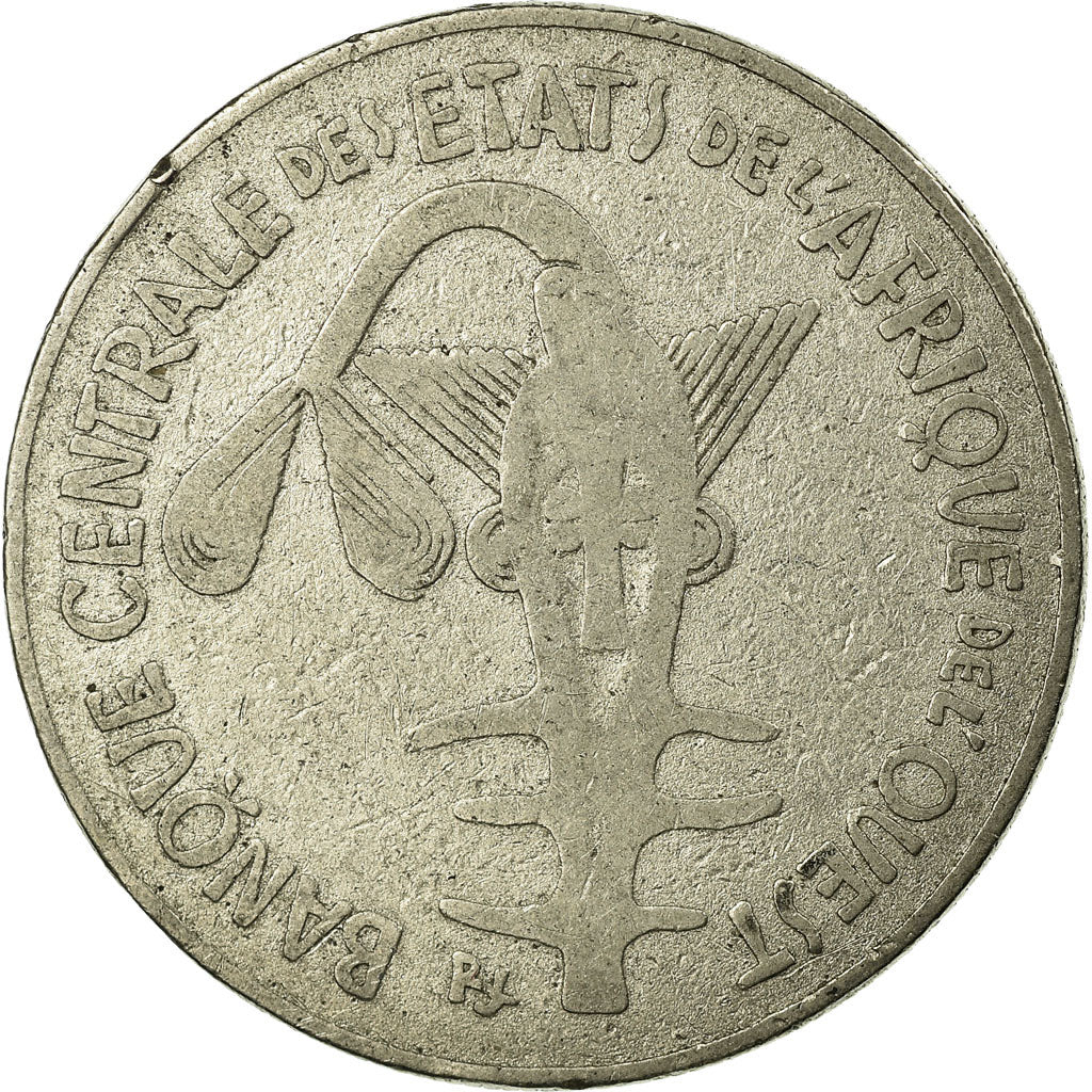 Munten, West Afrikaanse Staten, 100 Francs, 1981, Paris, FR+, Nickel, KM:4
