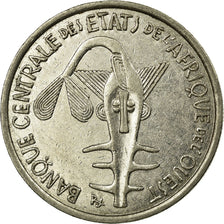 Coin, West African States, 100 Francs, 2000, Paris, EF(40-45), Nickel, KM:4