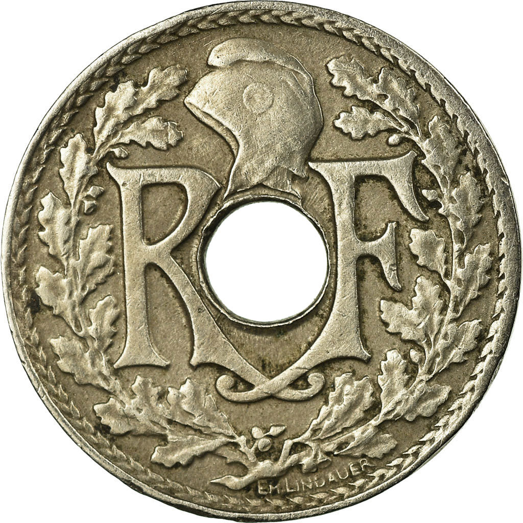 Coin, France, Lindauer, 5 Centimes, 1931, Paris, EF(40-45), Copper-nickel