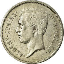 Coin, Belgium, 5 Francs, 5 Frank, 1930, EF(40-45), Nickel, KM:98