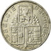 Coin, Belgium, 5 Francs, 5 Frank, 1938, EF(40-45), Nickel, KM:117.1