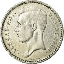 Coin, Belgium, 20 Francs, 20 Frank, 1934, EF(40-45), Silver, KM:103.1