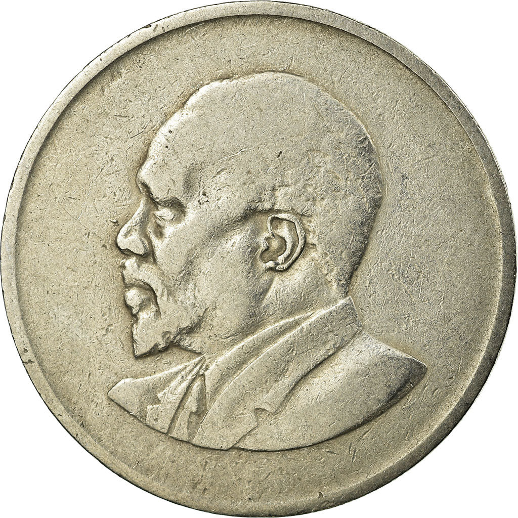 Monnaie, Kenya, Shilling, 1968, TTB, Copper-nickel, KM:5
