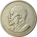 Moneta, Kenia, Shilling, 1968, EF(40-45), Miedź-Nikiel, KM:5