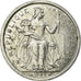 Coin, New Caledonia, Franc, 1988, Paris, VF(30-35), Aluminum, KM:10
