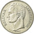 Coin, Venezuela, 5 Bolivares, 1990, EF(40-45), Nickel Clad Steel, KM:53a.3