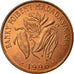 Coin, Madagascar, 10 Francs, 2 Ariary, 1996, Paris, EF(40-45), Copper Plated
