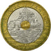 Monnaie, France, Mont Saint Michel, 20 Francs, 1992, Paris, TB+, Tri-Metallic