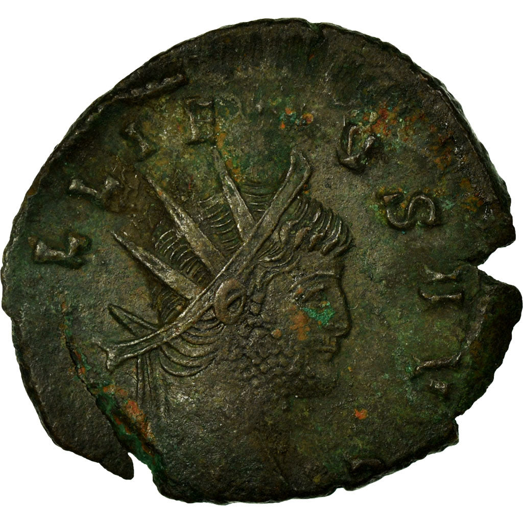Moneta, Gallienus, Antoninianus, VF(20-25), Bilon, Cohen:978