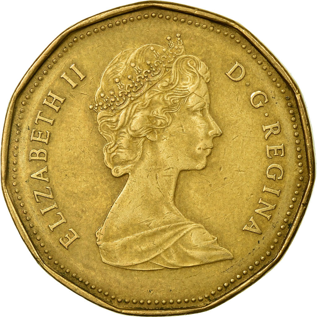Coin, Canada, Elizabeth II, Dollar, 1988, Royal Canadian Mint, Ottawa