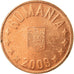 Moneda, Rumanía, 5 Bani, 2009, Bucharest, BC+, Cobre chapado en acero, KM:190