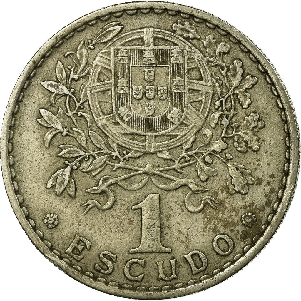 Coin, Portugal, Escudo, 1966, VF(30-35), Copper-nickel, KM:578