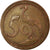 Monnaie, Afrique du Sud, 5 Cents, 1990, TB+, Copper Plated Steel, KM:134