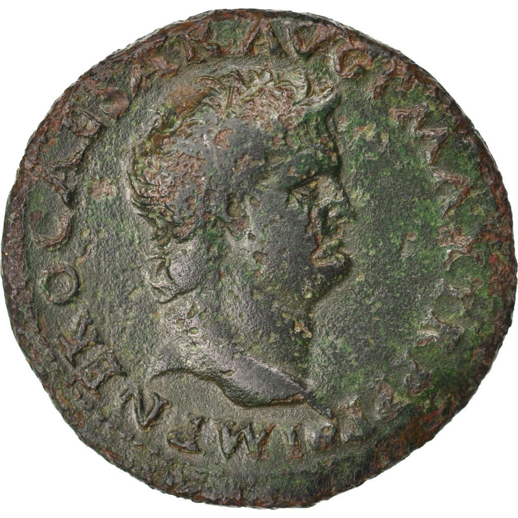 Nero, As, EF(40-45), Copper, Cohen #302, 11.20