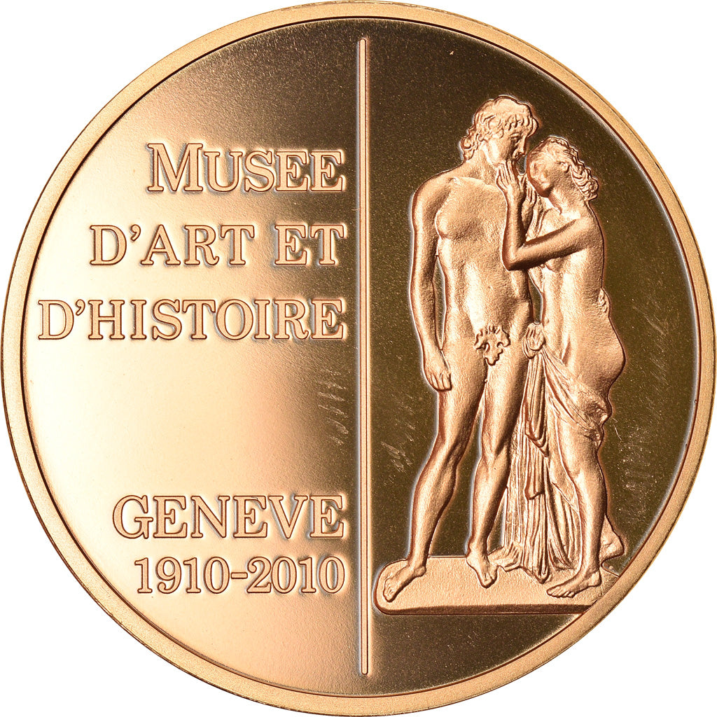 Switzerland, Medal, Centenaire du Musée d'Art et d'Histoire de Genève, 2010