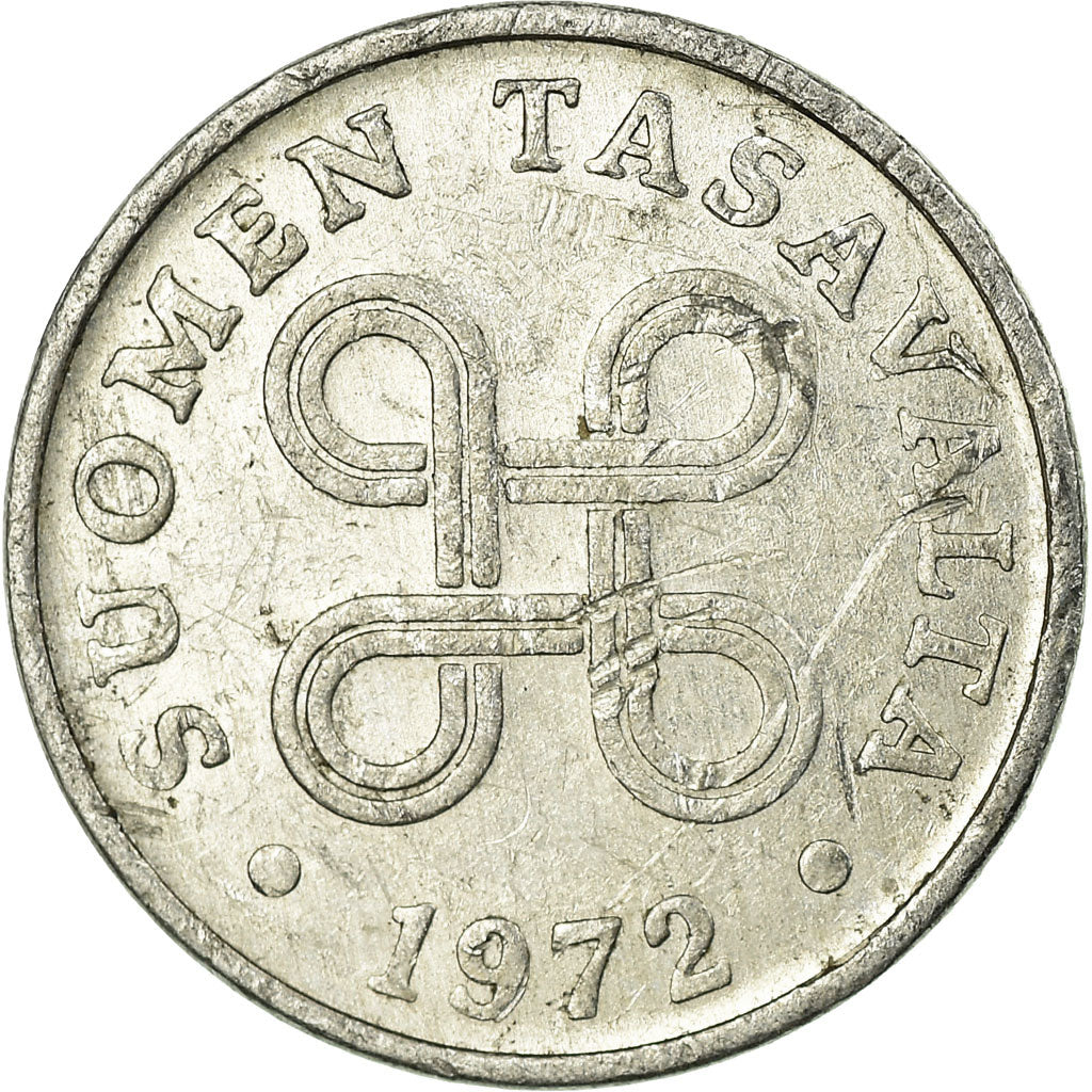 Coin, Finland, Penni, 1972, VF(30-35), Aluminum, KM:44a