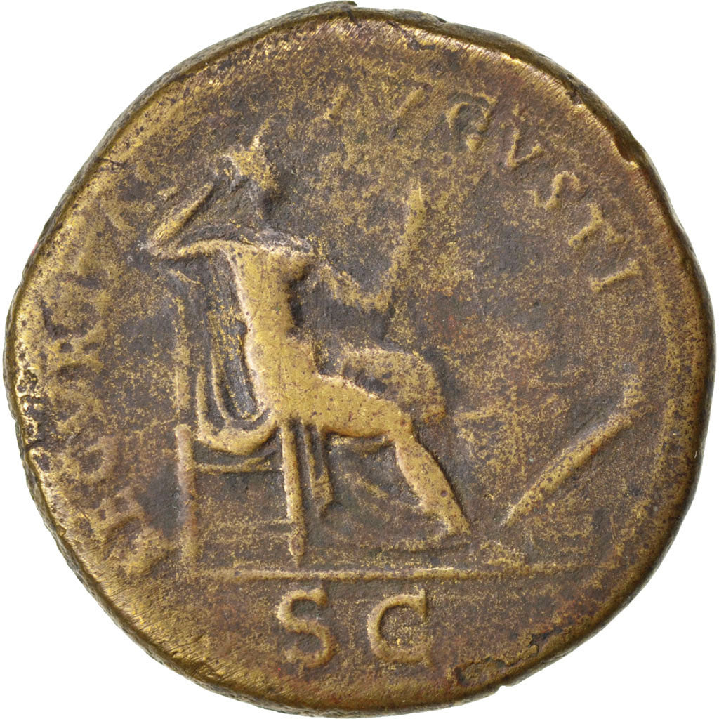 Nero, Medal, VF(30-35), Copper, Cohen #329, 12.80