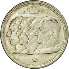 Coin, Belgium, 100 Francs, 100 Frank, 1950, VF(30-35), Silver, KM:138.1