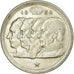 Coin, Belgium, 100 Francs, 100 Frank, 1954, EF(40-45), Silver, KM:138.1