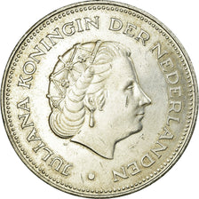 Moeda, Países Baixos, Juliana, 10 Gulden, Undated (1970), EF(40-45), Prata