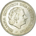 Moeda, Países Baixos, Juliana, 10 Gulden, Undated (1970), EF(40-45), Prata