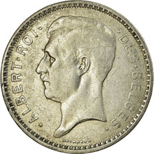 Moeda, Bélgica, 20 Francs, 20 Frank, 1934, EF(40-45), Prata, KM:103.1