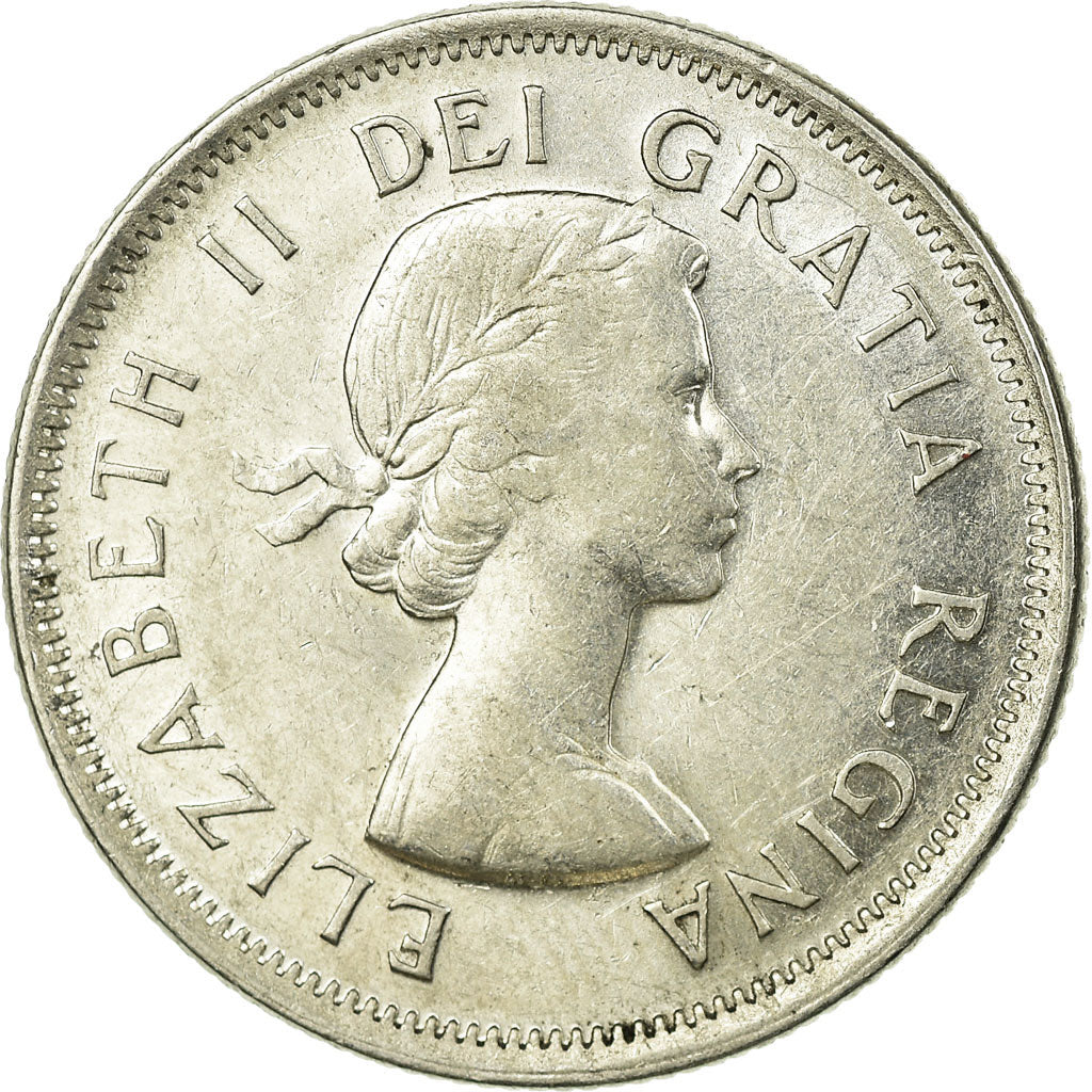 Coin, Canada, Elizabeth II, 25 Cents, 1963, Royal Canadian Mint, Ottawa