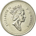Moneta, Canada, Elizabeth II, 25 Cents, 1993, Royal Canadian Mint, Ottawa