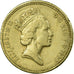 Moneda, Gran Bretaña, Elizabeth II, Pound, 1995, MBC, Níquel - latón, KM:969