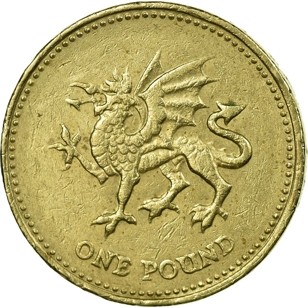 Monnaie, Grande-Bretagne, Elizabeth II, Pound, 1995, TTB, Nickel-brass, KM:969