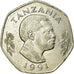 Münze, Tanzania, 20 Shilingi, 1991, SS, Nickel Bonded Steel, KM:27.1