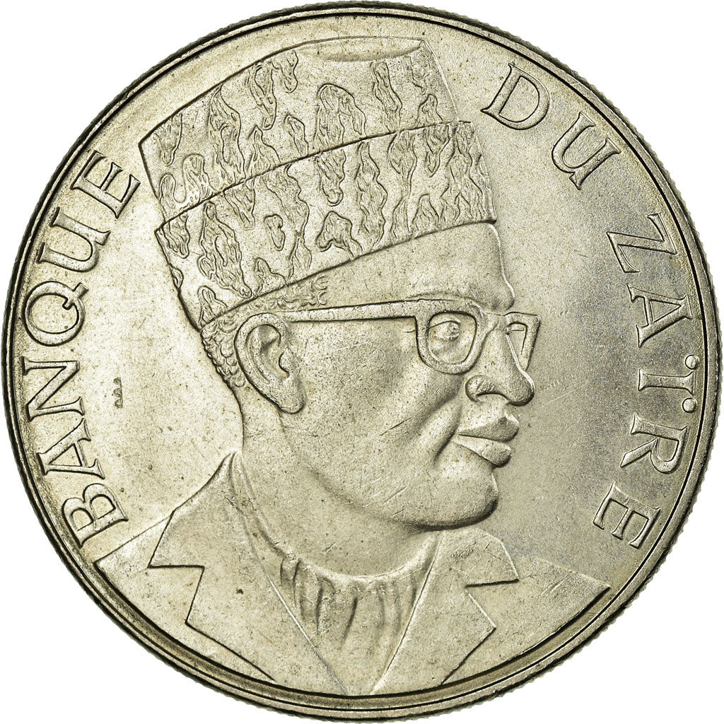 Coin, Zaire, 20 Makuta, 1973, EF(40-45), Copper-nickel, KM:8