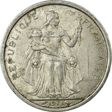 Monnaie, Nouvelle-Calédonie, 2 Francs, 1971, Paris, TTB, Aluminium, KM:9