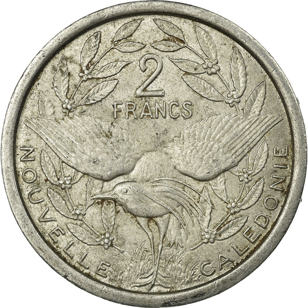 Monnaie, Nouvelle-Calédonie, 2 Francs, 1971, Paris, TTB, Aluminium, KM:9