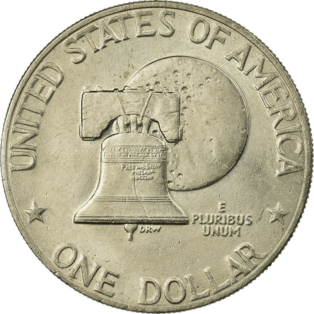 Coin, United States, Eisenhower Dollar, Dollar, 1976, U.S. Mint, Philadelphia